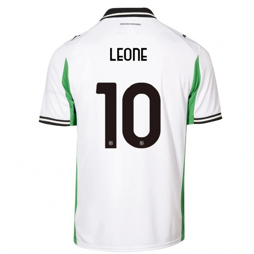 Danxen Kid Kevin Leone #10 White Green Black Away Jersey 2025/26 T-Shirt