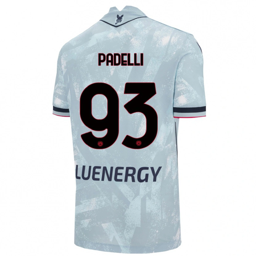 Danxen Kid Daniele Padelli #93 Light Blue Black Away Jersey 2025/26 T-Shirt