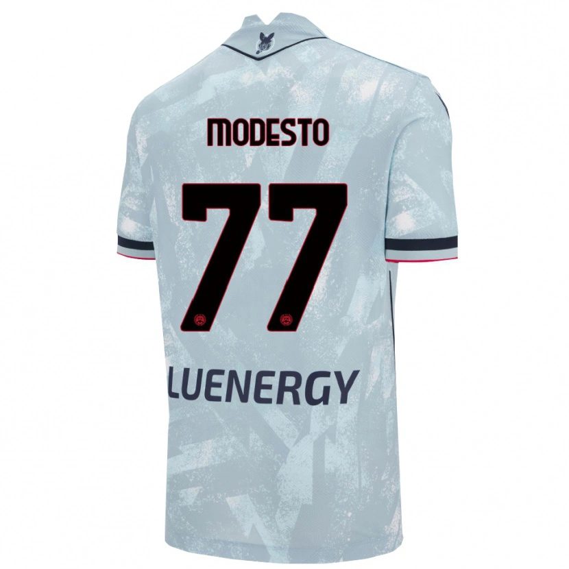 Danxen Kid Rui Modesto #77 Light Blue Black Away Jersey 2025/26 T-Shirt