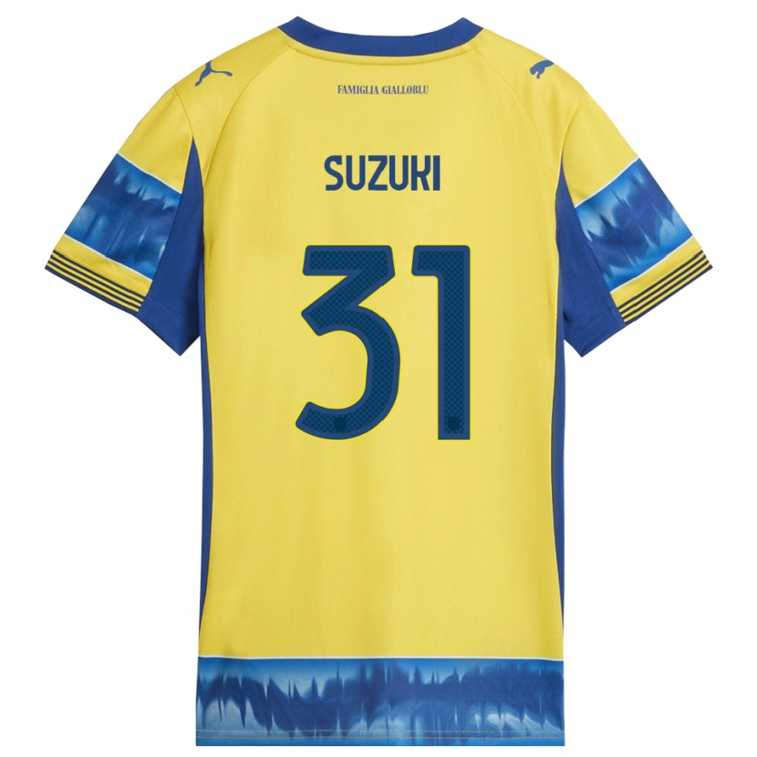 Danxen Kid Zion Suzuki #31 Yellow Blue Away Jersey 2025/26 T-Shirt