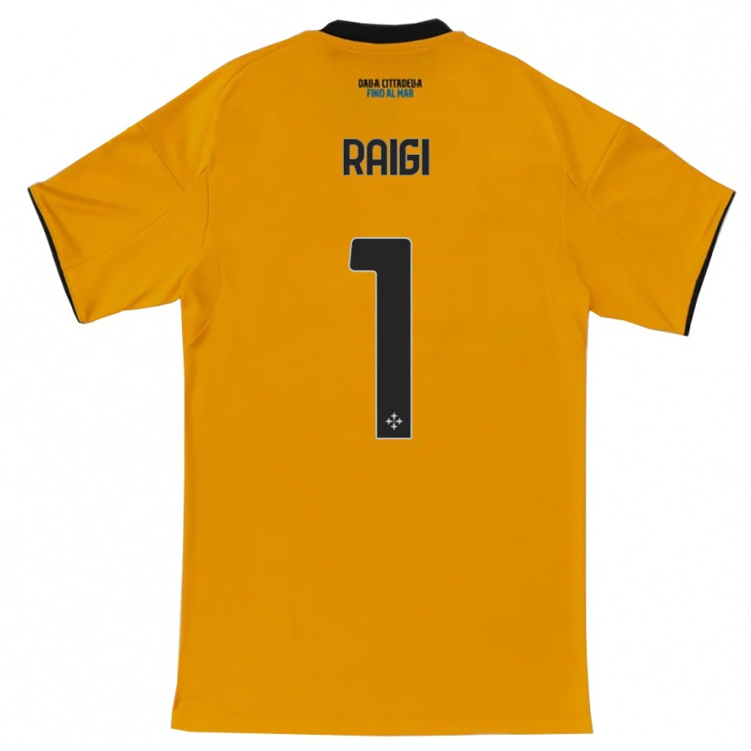 Danxen Kid Francesco Raigi #1 Orange Blue Away Jersey 2025/26 T-Shirt