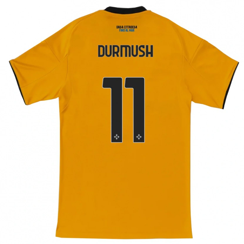 Danxen Kid Mert Durmush #11 Orange Blue Away Jersey 2025/26 T-Shirt