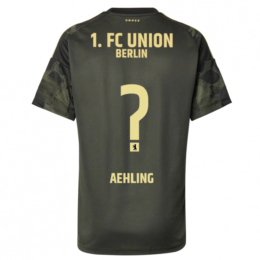 Danxen Kid Anna Aehling #0 Dark Green Black Away Jersey 2025/26 T-Shirt