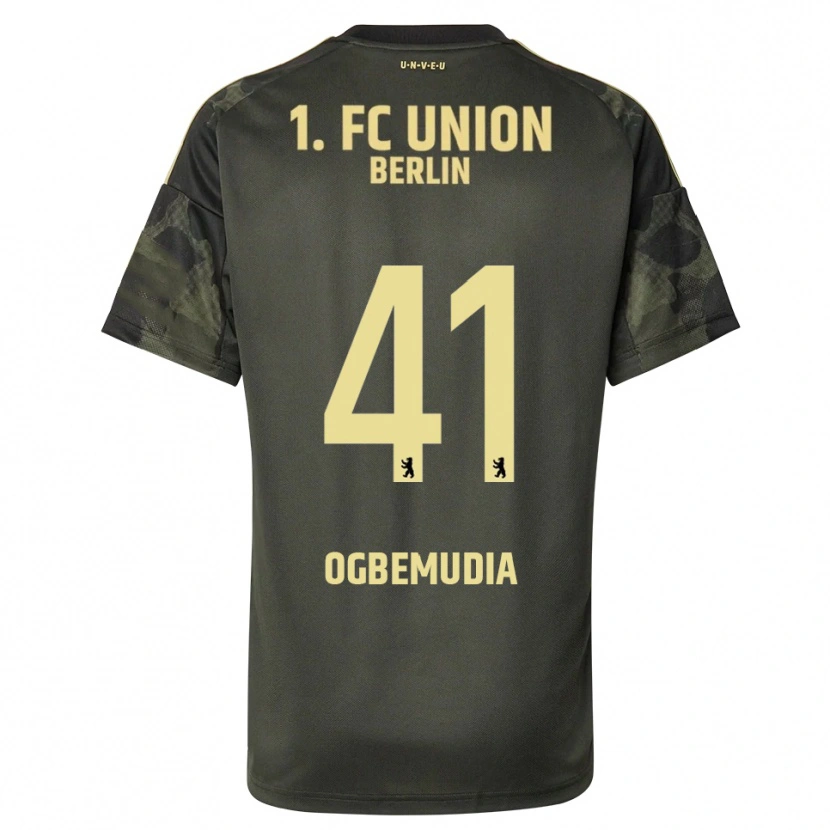Danxen Kid Oluwaseun Ogbemudia #41 Dark Green Black Away Jersey 2025/26 T-Shirt