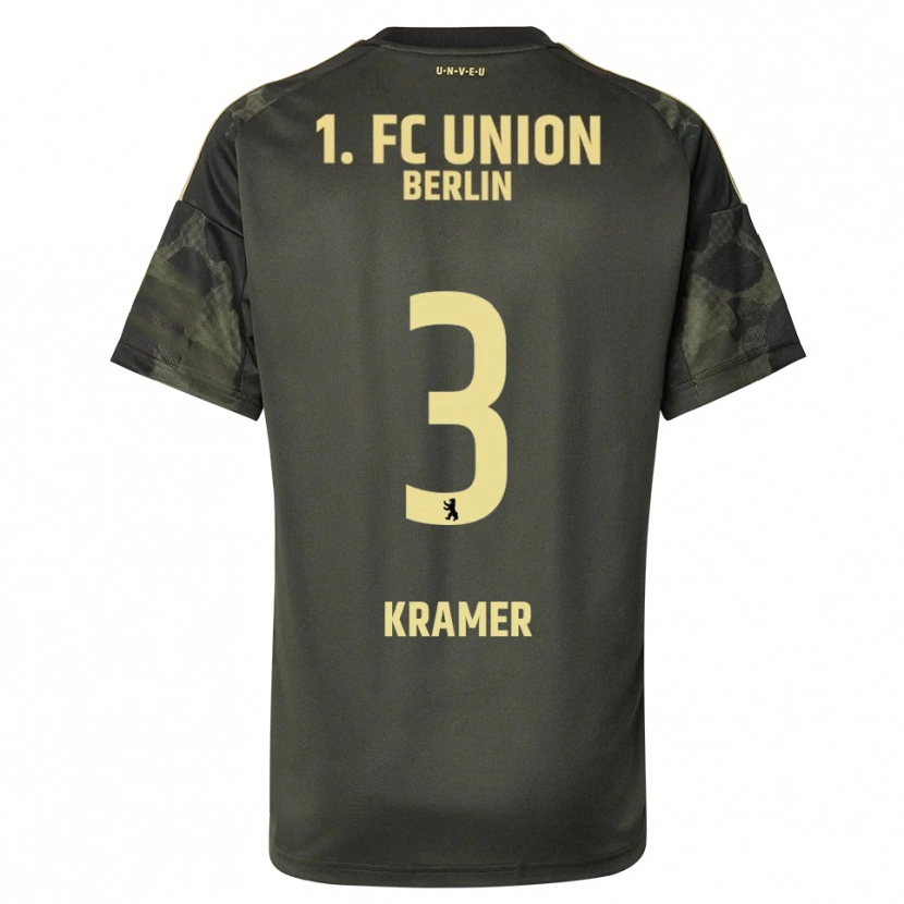 Danxen Kid Carlos Kramer #3 Dark Green Black Away Jersey 2025/26 T-Shirt