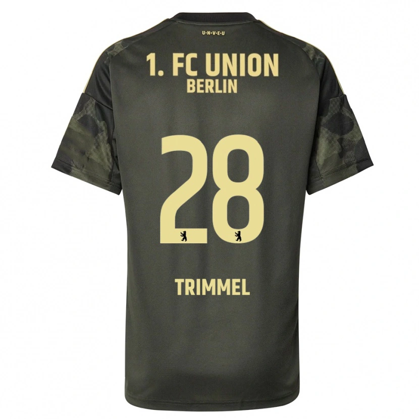 Danxen Kid Christopher Trimmel #28 Dark Green Black Away Jersey 2025/26 T-Shirt