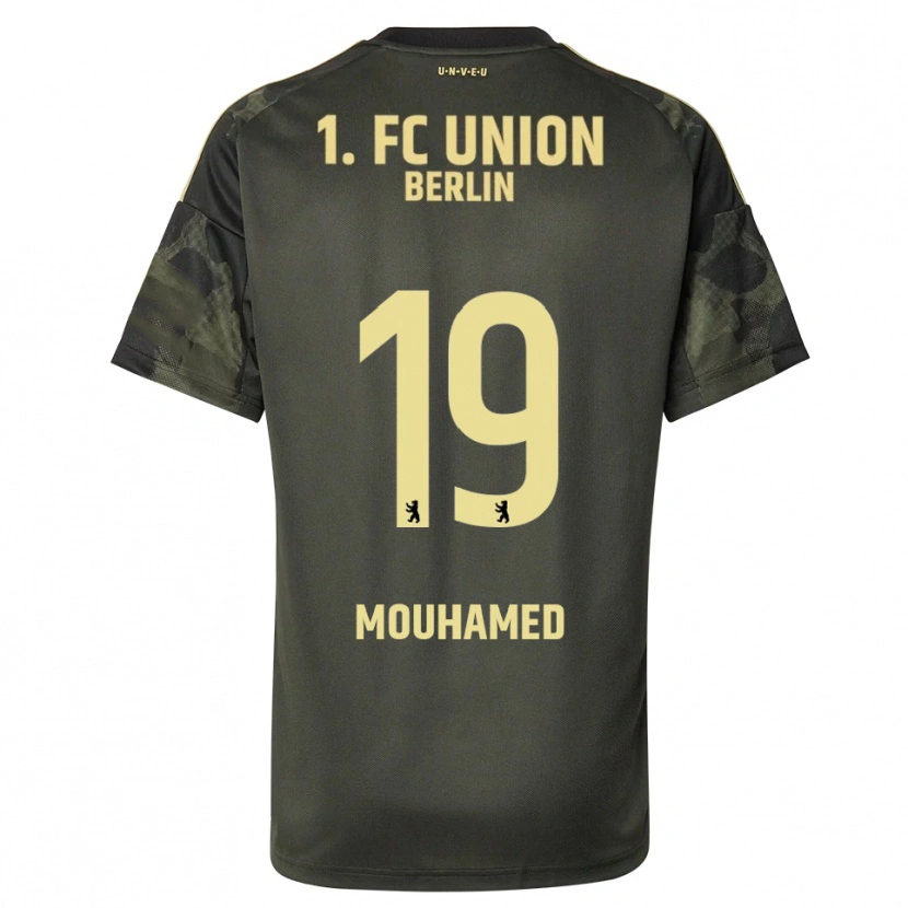 Danxen Kid Riyad Mouhamed #19 Dark Green Black Away Jersey 2025/26 T-Shirt