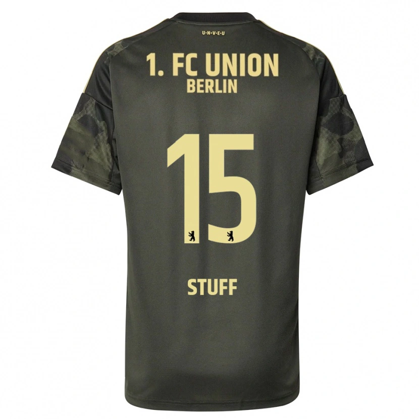 Danxen Kid Tim Stuff #15 Dark Green Black Away Jersey 2025/26 T-Shirt