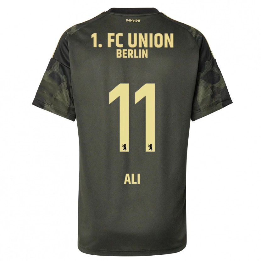 Danxen Kid Suheib-Elias Ali #11 Dark Green Black Away Jersey 2025/26 T-Shirt