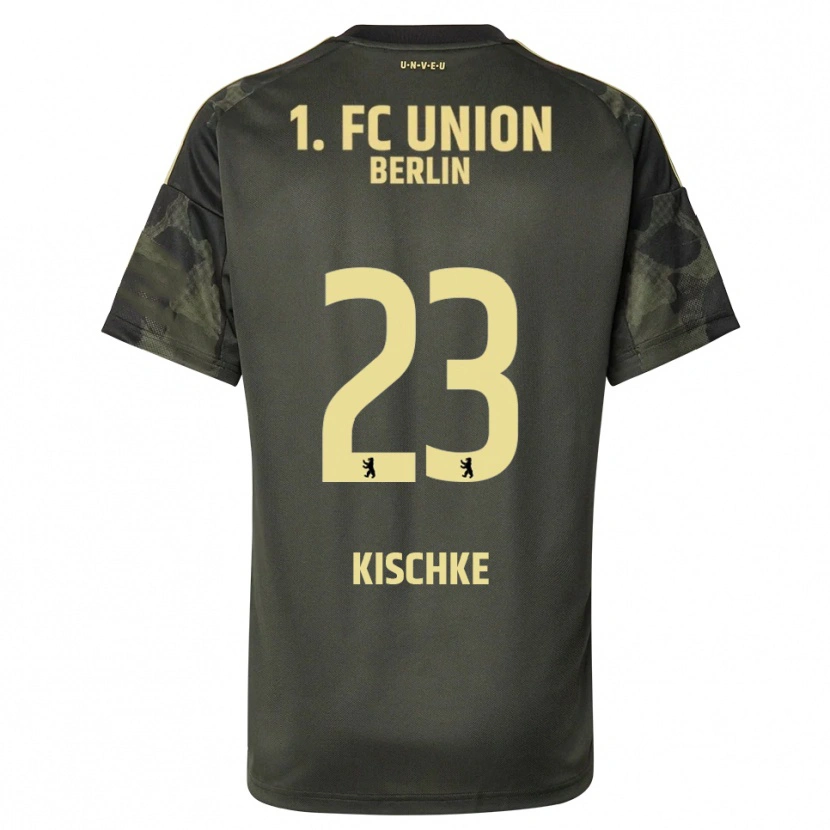 Danxen Kid Pepe Kischke #23 Dark Green Black Away Jersey 2025/26 T-Shirt