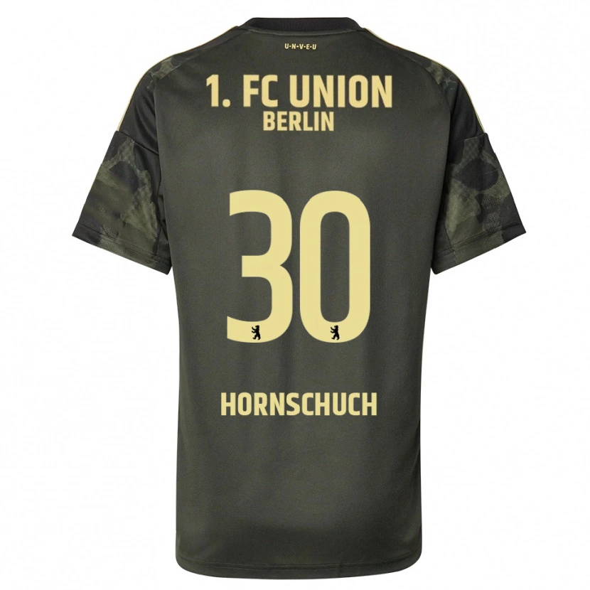 Danxen Kid Sarah Hornschuch #30 Dark Green Black Away Jersey 2025/26 T-Shirt