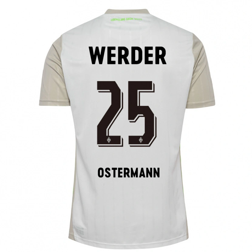 Danxen Kid Ben Ostermann #25 White Black Away Jersey 2025/26 T-Shirt