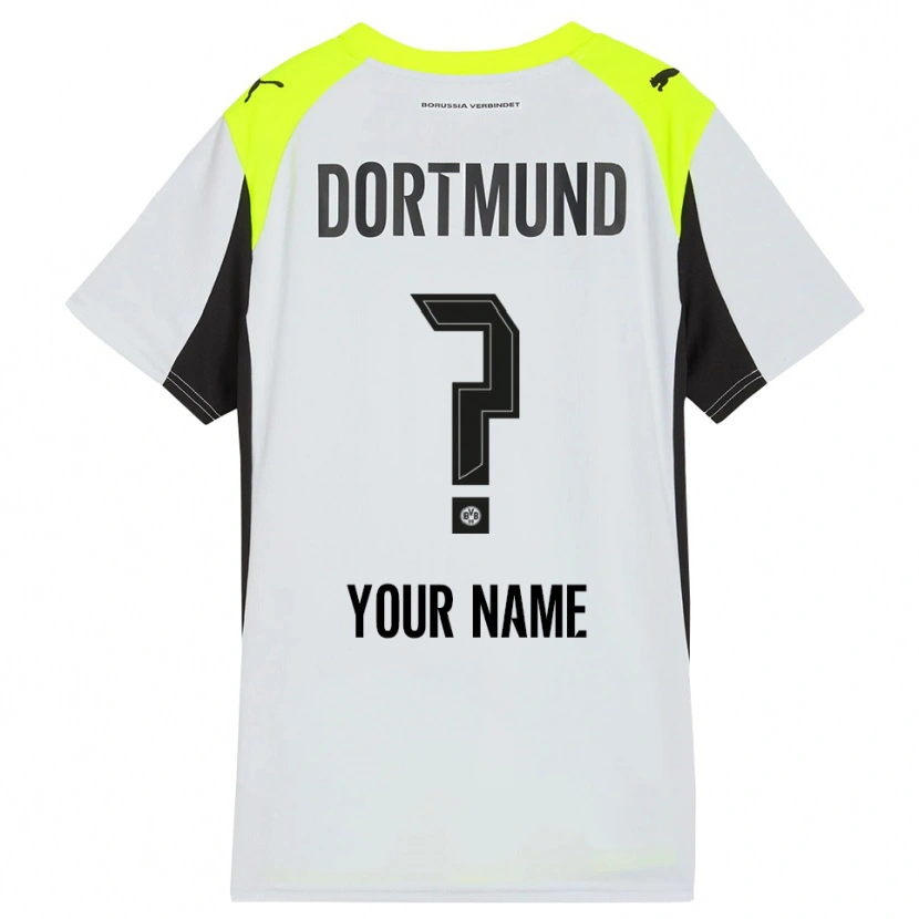 Danxen Kid Your Name #0 Fluorescent Yellow Away Jersey 2025/26 T-Shirt