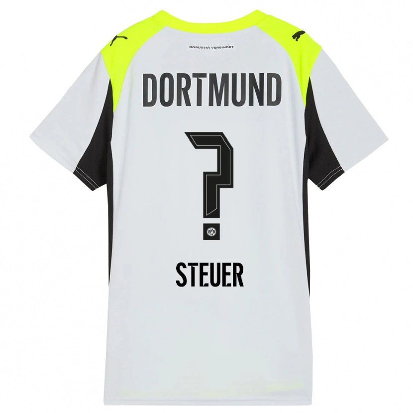 Danxen Kid Etienne Steuer #0 Fluorescent Yellow Away Jersey 2025/26 T-Shirt