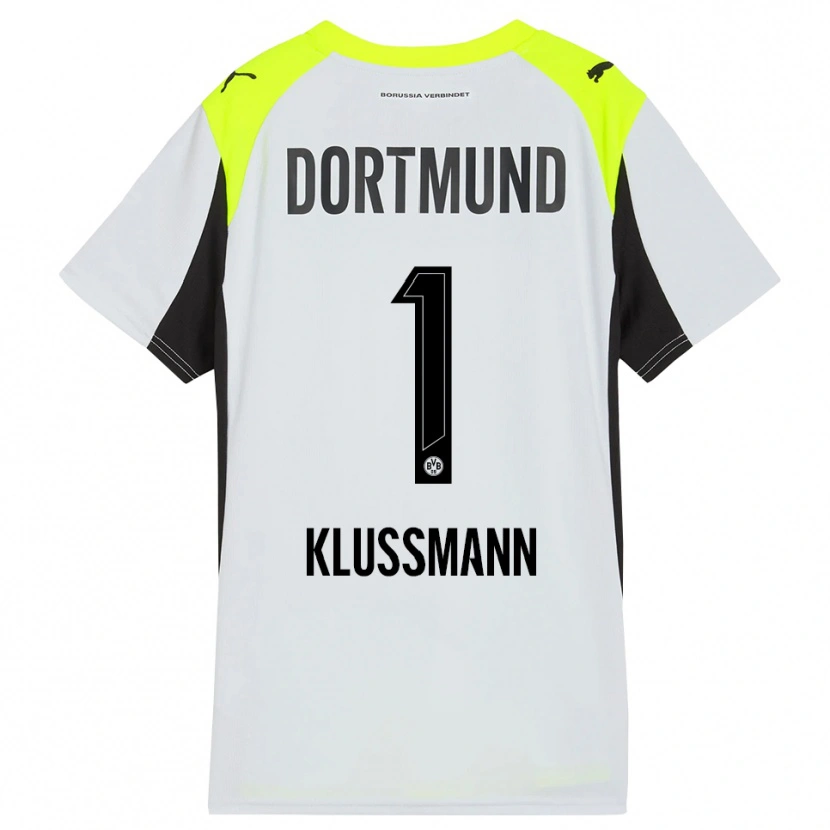 Danxen Kid Leon Klußmann #1 Fluorescent Yellow Away Jersey 2025/26 T-Shirt