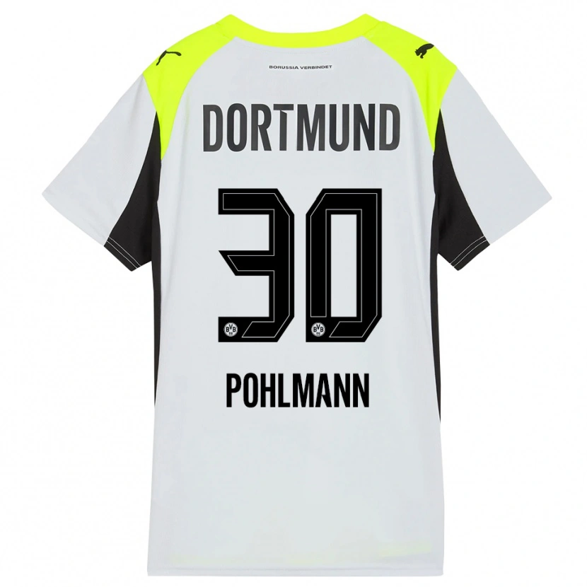 Danxen Kid Ole Pohlmann #30 Fluorescent Yellow Away Jersey 2025/26 T-Shirt