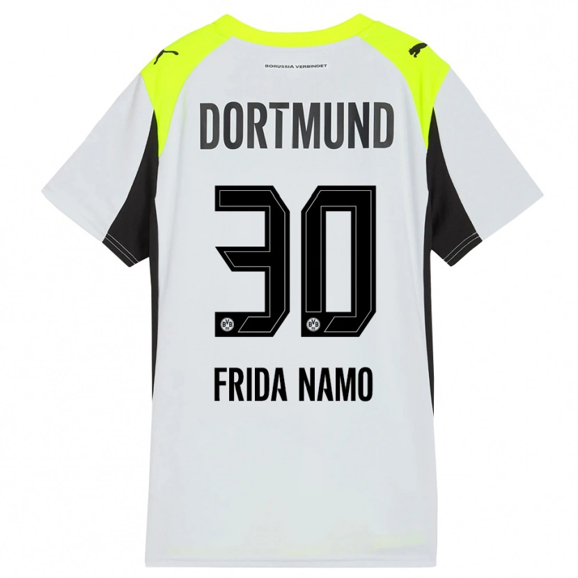 Danxen Kid Ronning Frida Namo #30 Fluorescent Yellow Away Jersey 2025/26 T-Shirt