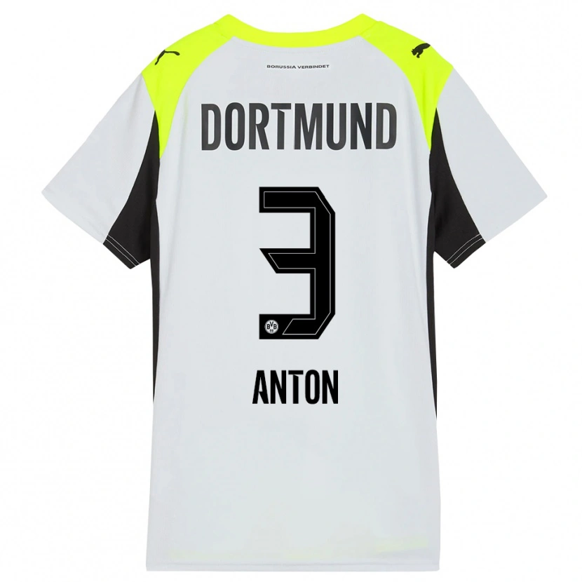 Danxen Kid Waldemar Anton #3 Fluorescent Yellow Away Jersey 2025/26 T-Shirt