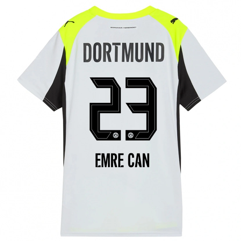 Danxen Kid Emre Can #23 Fluorescent Yellow Away Jersey 2025/26 T-Shirt
