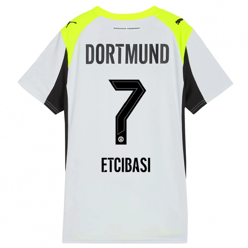 Danxen Kid Taycan Etcibasi #7 Fluorescent Yellow Away Jersey 2025/26 T-Shirt