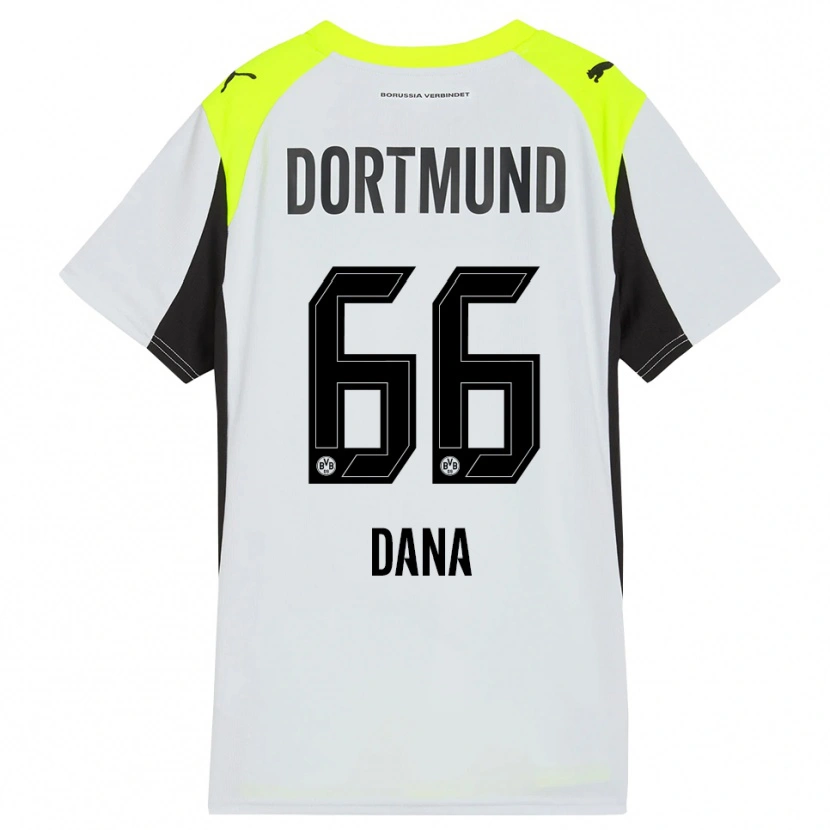Danxen Kid Bleckmann Dana #66 Fluorescent Yellow Away Jersey 2025/26 T-Shirt