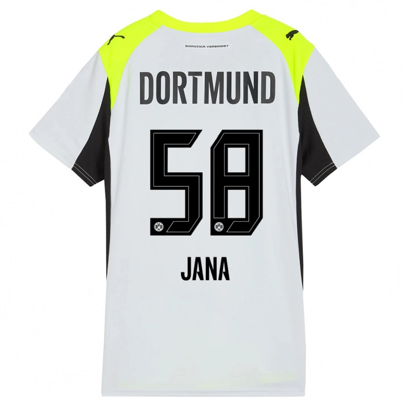 Danxen Kid Nordberg Jana #58 Fluorescent Yellow Away Jersey 2025/26 T-Shirt