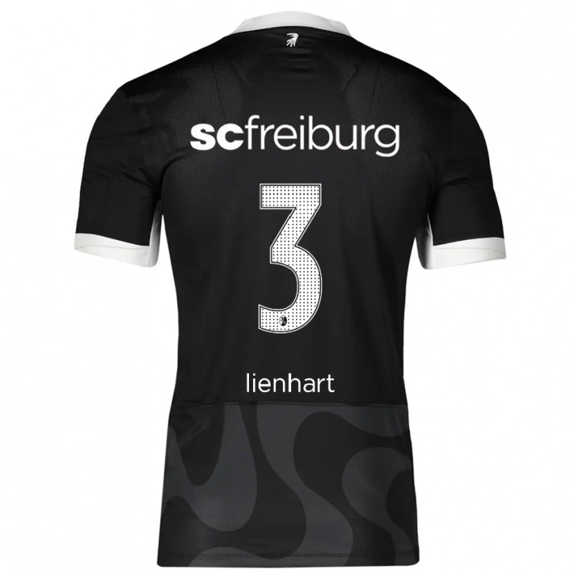 Danxen Kid Philipp Lienhart #3 Black White Away Jersey 2025/26 T-Shirt