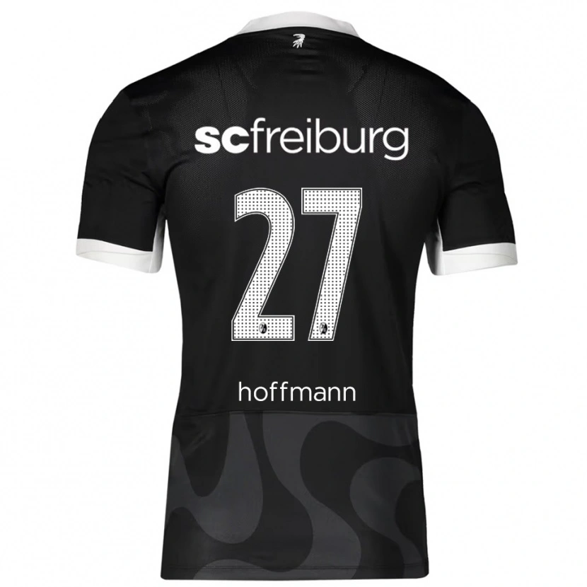 Danxen Kid Giovanna Hoffmann #27 Black White Away Jersey 2025/26 T-Shirt