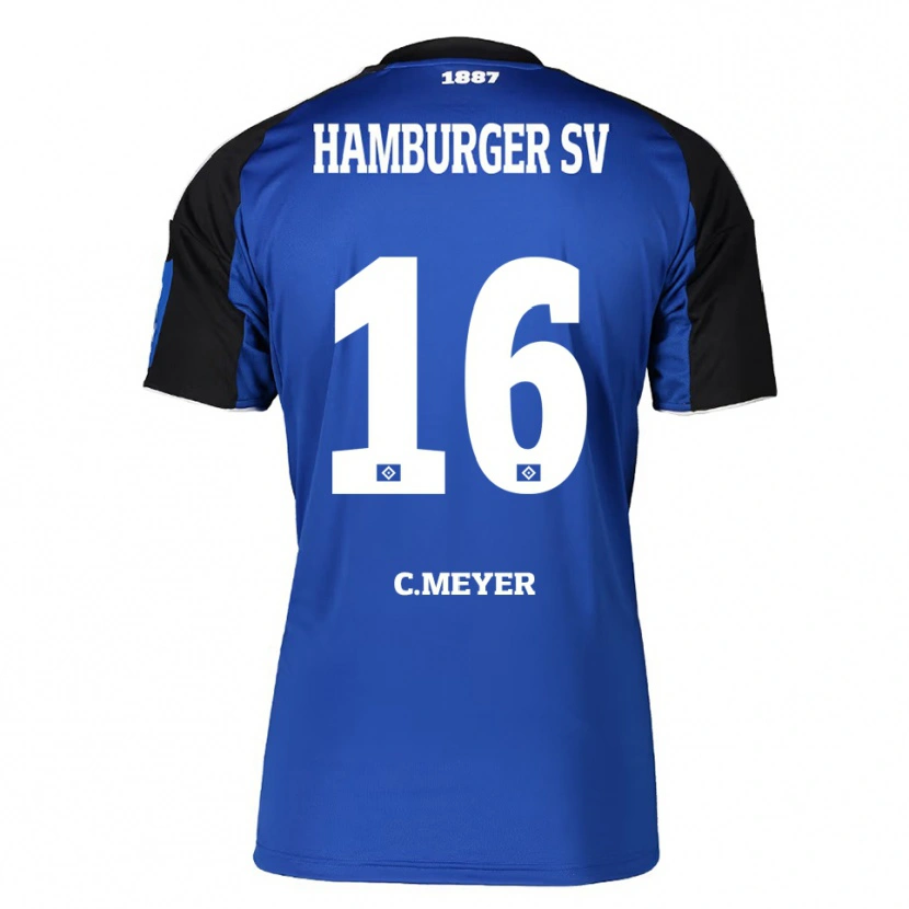 Danxen Kid Christin Meyer #16 Blue Black Away Jersey 2025/26 T-Shirt