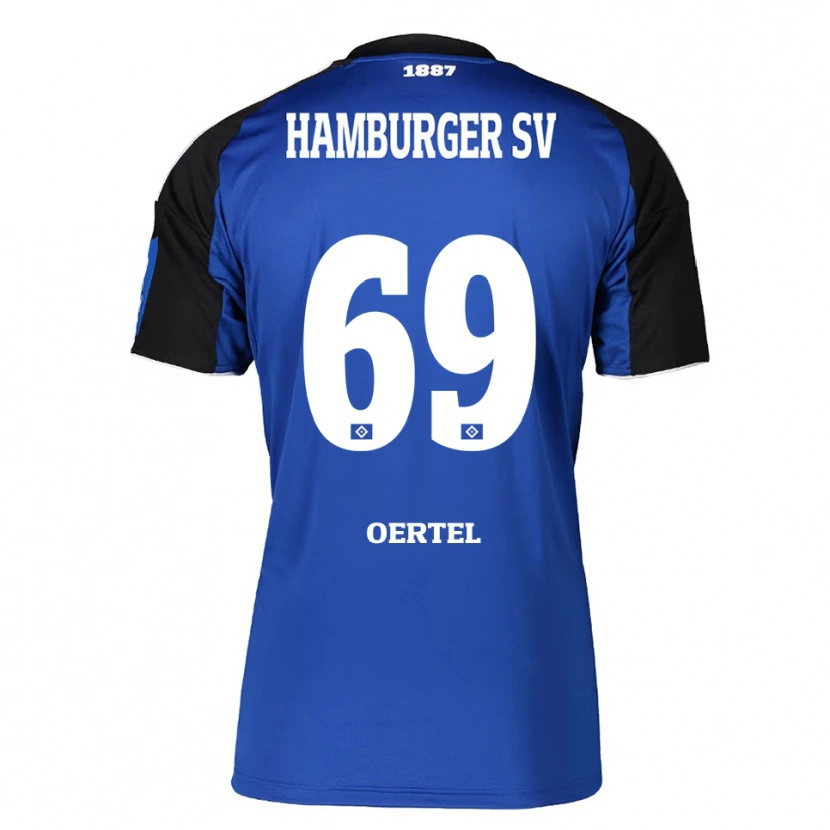 Danxen Kid Jan Oertel #69 Blue Black Away Jersey 2025/26 T-Shirt
