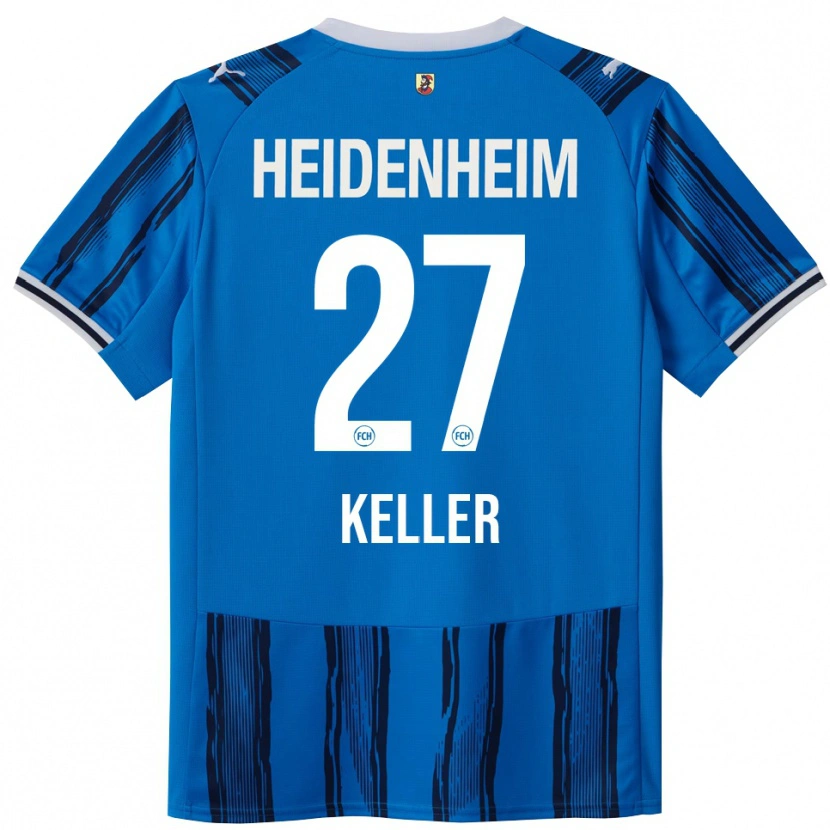 Danxen Kid Thomas Keller #27 Blue Navy Away Jersey 2025/26 T-Shirt