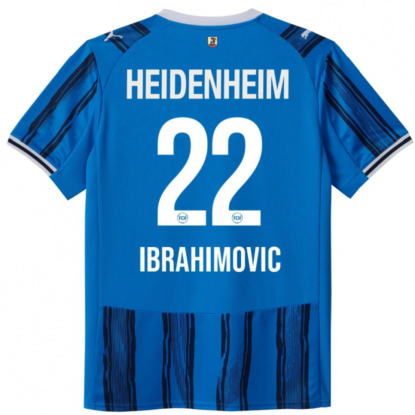 Danxen Kid Arijon Ibrahimovic #22 Blue Navy Away Jersey 2025/26 T-Shirt