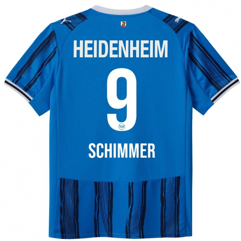 Danxen Kid Stefan Schimmer #9 Blue Navy Away Jersey 2025/26 T-Shirt