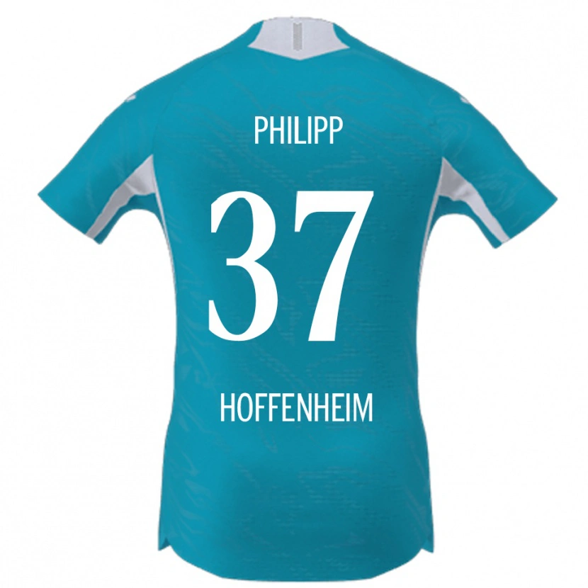 Danxen Kid Luca Philipp #37 Sky Blue Away Jersey 2025/26 T-Shirt