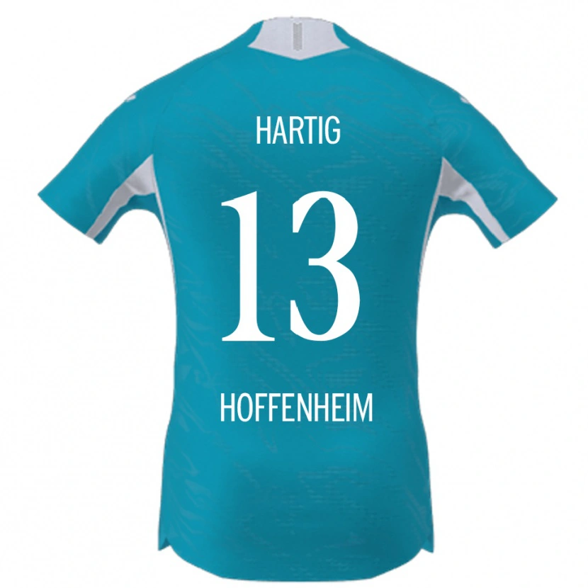 Danxen Kid Isabella Hartig #13 Sky Blue Away Jersey 2025/26 T-Shirt