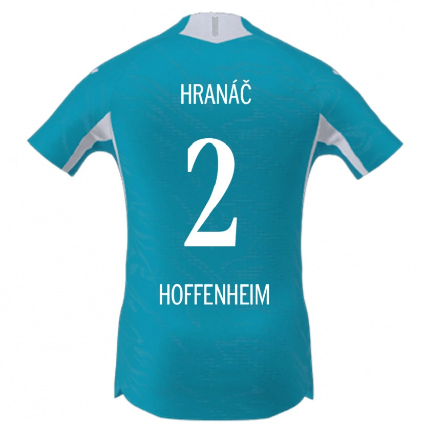Danxen Kid Robin Hranac #2 Sky Blue Away Jersey 2025/26 T-Shirt