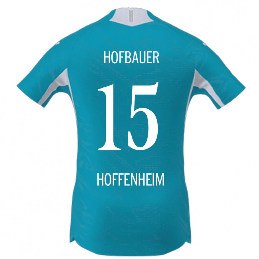 Danxen Kid Anton Hofbauer #15 Sky Blue Away Jersey 2025/26 T-Shirt