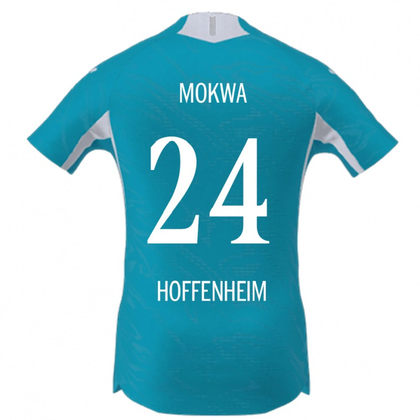 Danxen Kid David Mokwa #24 Sky Blue Away Jersey 2025/26 T-Shirt