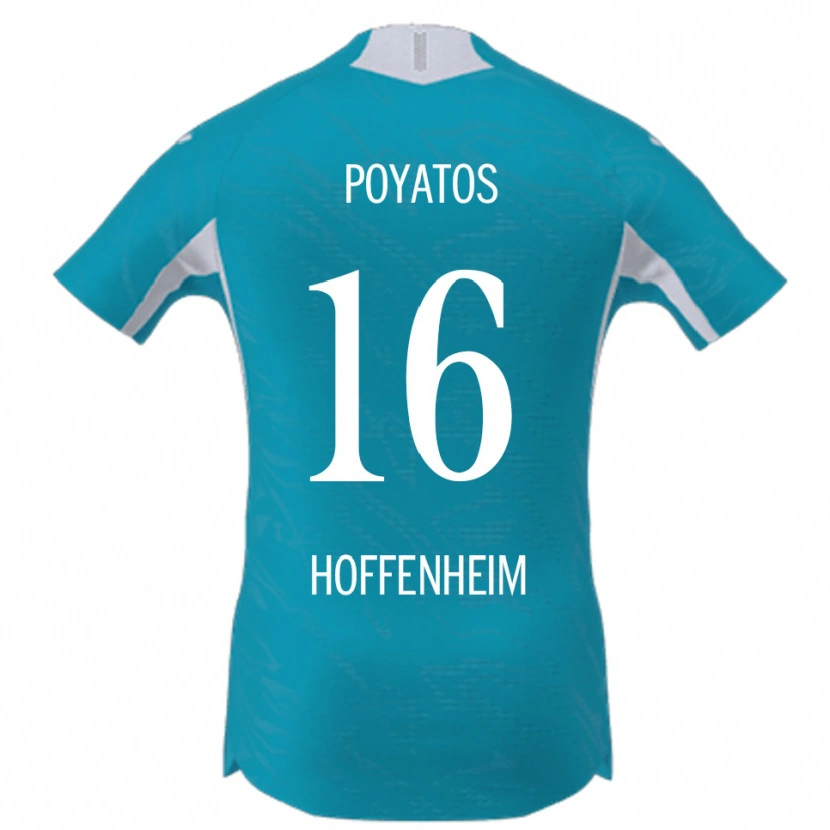 Danxen Kid Miguel Poyatos #16 Sky Blue Away Jersey 2025/26 T-Shirt