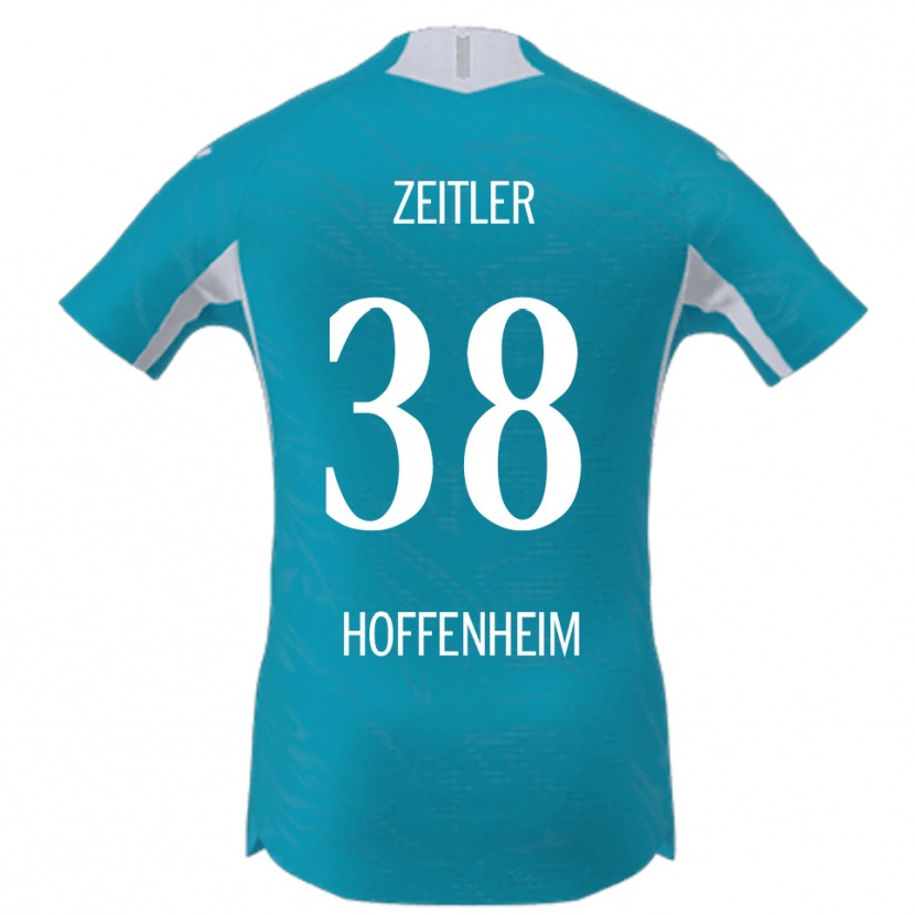 Danxen Kid Deniz Zeitler #38 Sky Blue Away Jersey 2025/26 T-Shirt