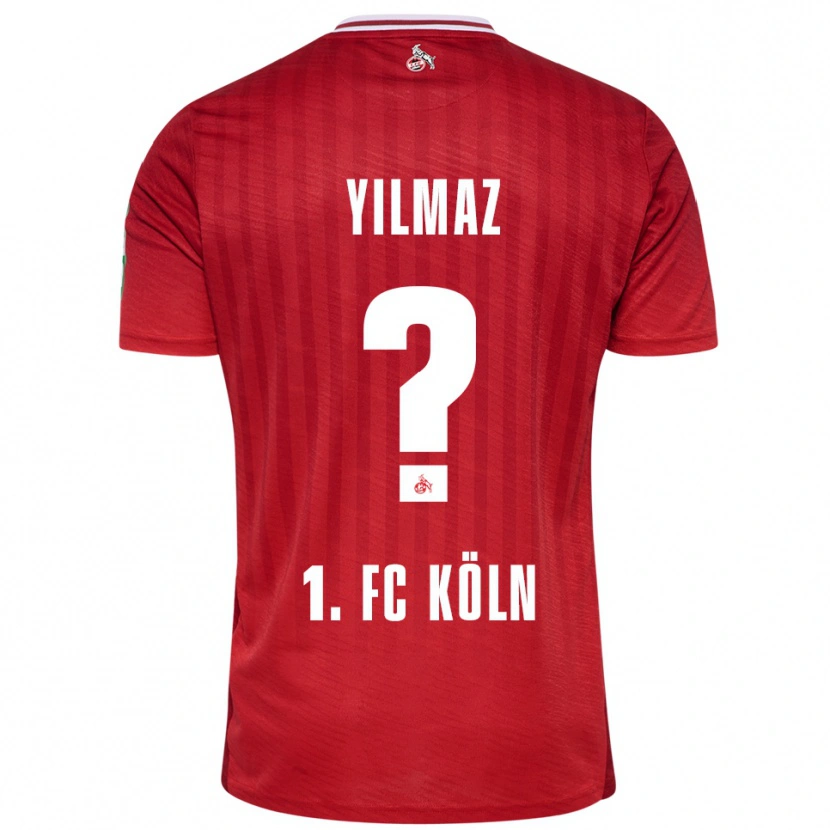 Danxen Kid Abdul-Malik Yilmaz #0 Red White Away Jersey 2025/26 T-Shirt