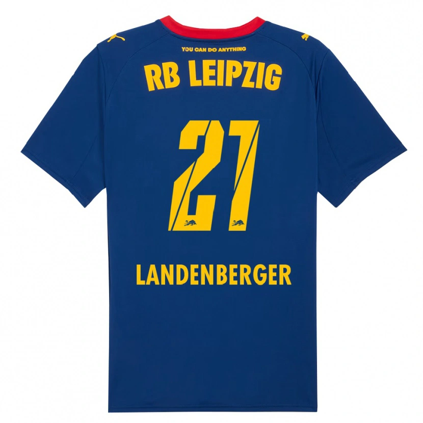 Danxen Kid Julia Landenberger #21 Navy Red Away Jersey 2025/26 T-Shirt