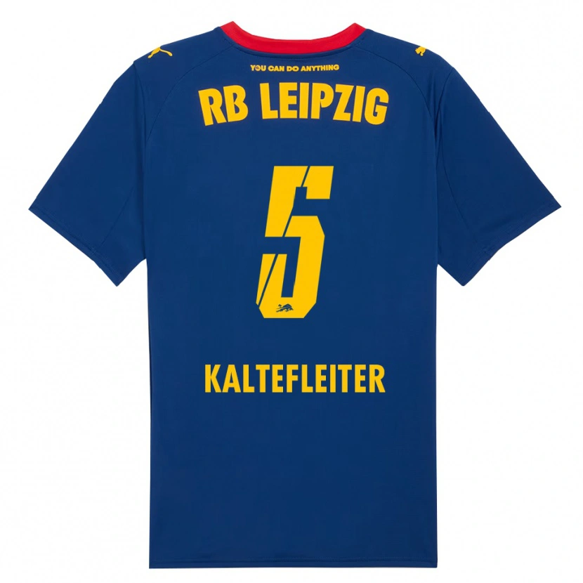 Danxen Kid Benno Kaltefleiter #5 Navy Red Away Jersey 2025/26 T-Shirt