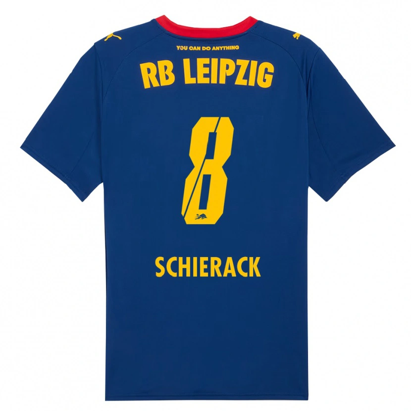 Danxen Kid Simon Schierack #8 Navy Red Away Jersey 2025/26 T-Shirt