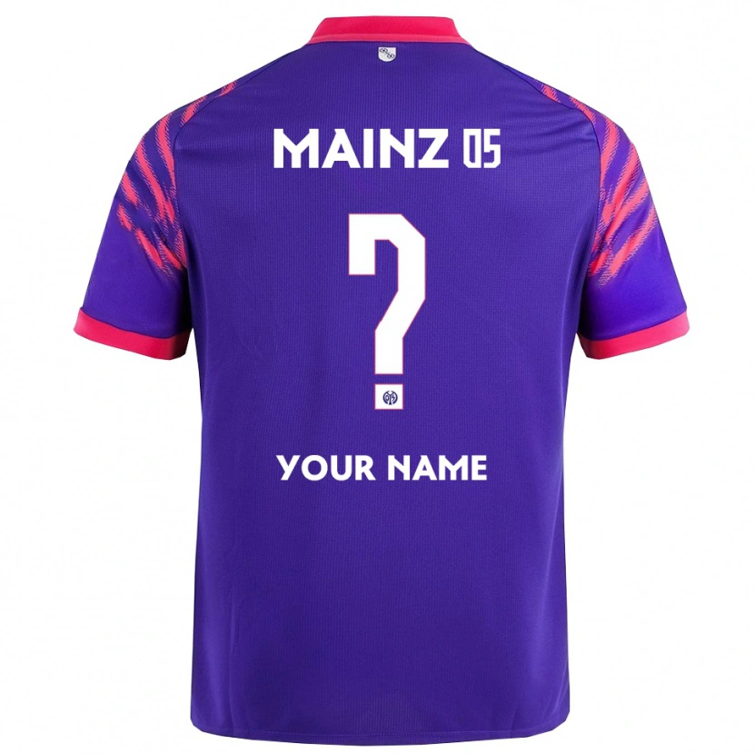 Danxen Kid Your Name #0 Navy Pink Away Jersey 2025/26 T-Shirt