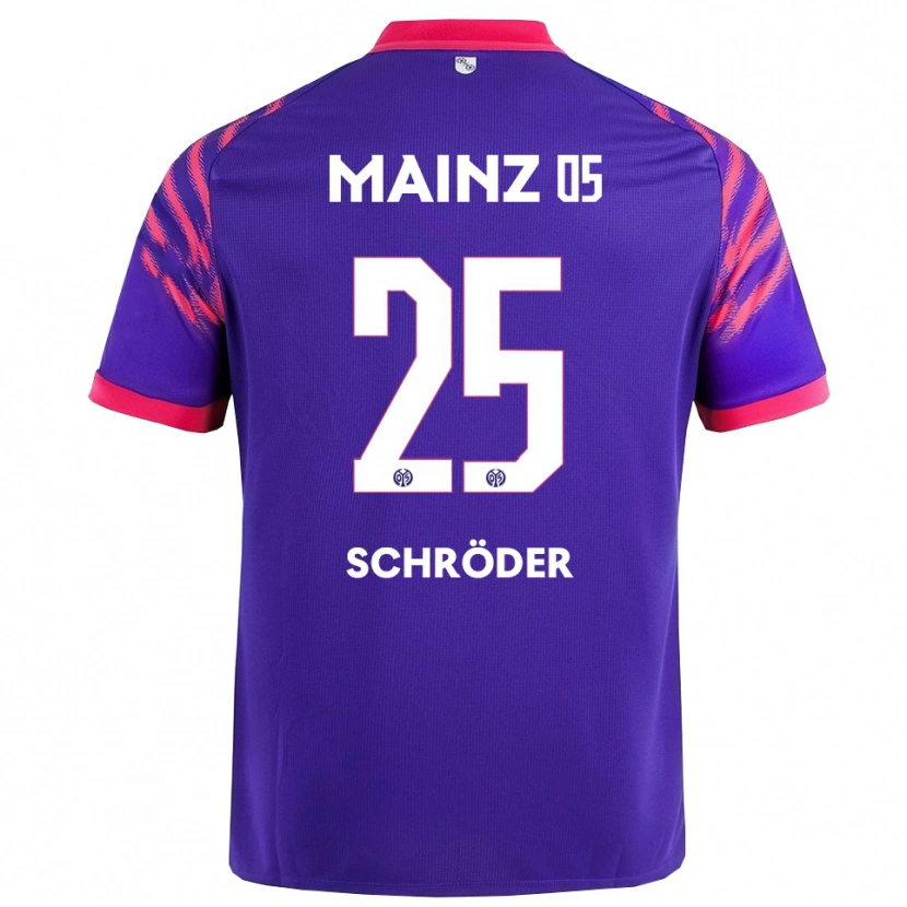 Danxen Kid Maxim Schröder #25 Navy Pink Away Jersey 2025/26 T-Shirt