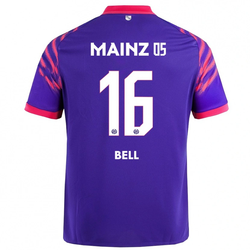 Danxen Kid Stefan Bell #16 Navy Pink Away Jersey 2025/26 T-Shirt