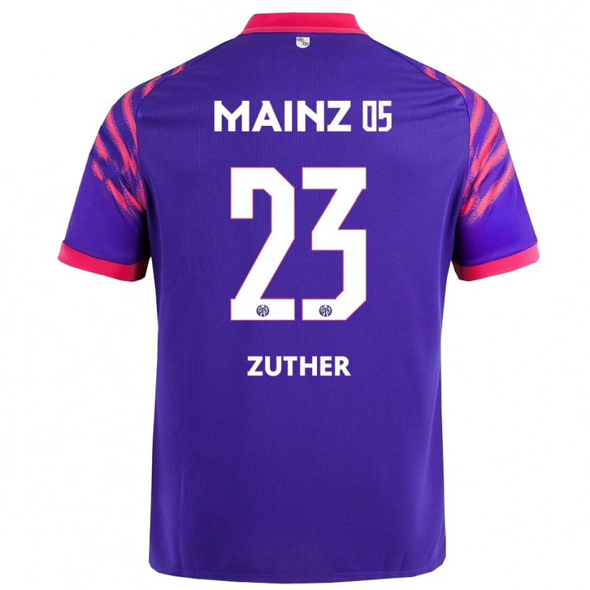 Danxen Kid Pit Zuther #23 Navy Pink Away Jersey 2025/26 T-Shirt
