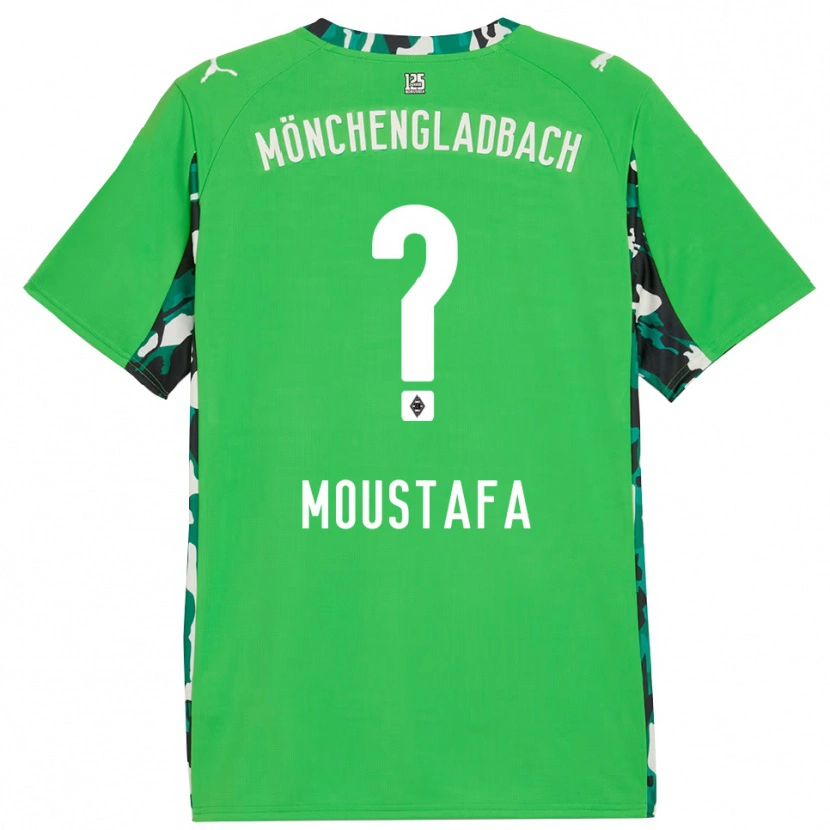 Danxen Kid Seif Ashraf Moustafa #0 Green Black Away Jersey 2025/26 T-Shirt