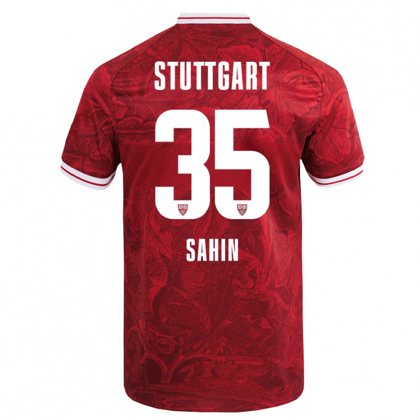 Danxen Kid Mehmet Sahin #35 Red Black Away Jersey 2025/26 T-Shirt
